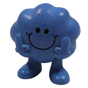 Vintage Mr Men Little Miss Blue Cloud Toy Figure 1972 Hargreaves Daydream Arby's